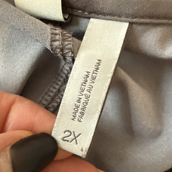 Z By Zella Women's Plus 2X Athletic Lightweight Camo Anorak Hoodie Zip Jacket - Picture 6 of 12